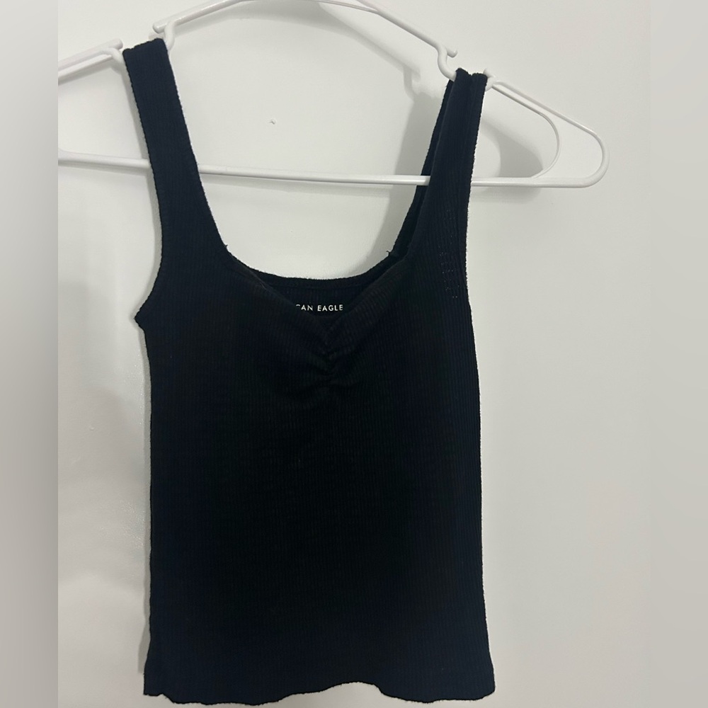 American Eagle Ruched Cinch Tank top